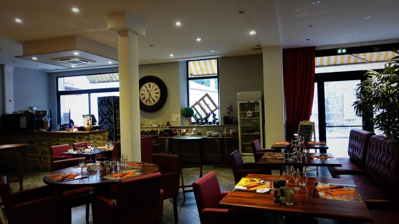 Hotel-Restaurant Des Voyageurs Le Cheylard Exteriör bild